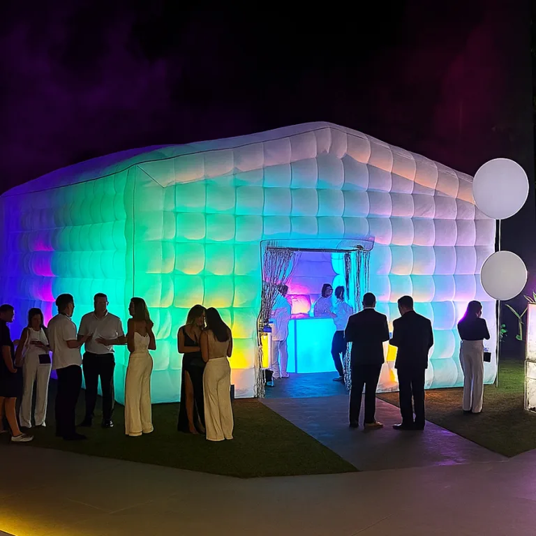 Une boite de nuit gonflable PopUp club pour votre soirée privée